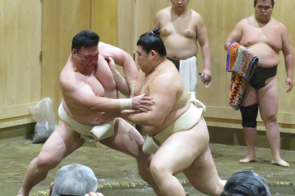 Onosato trenował z Kisenosato