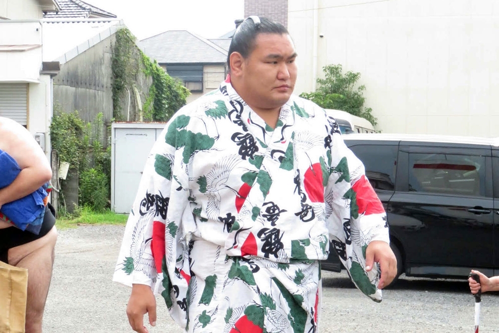 Yokozuna Hoshoryu „Jest dobrze.”
