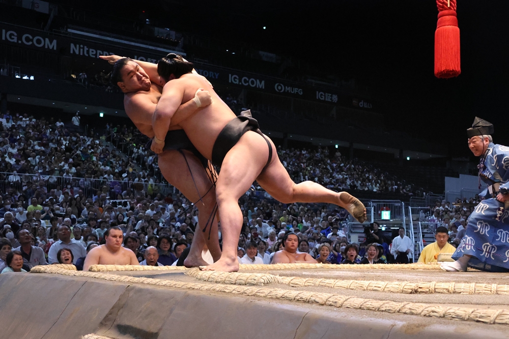 Pierwsza porażka Hoshoryu