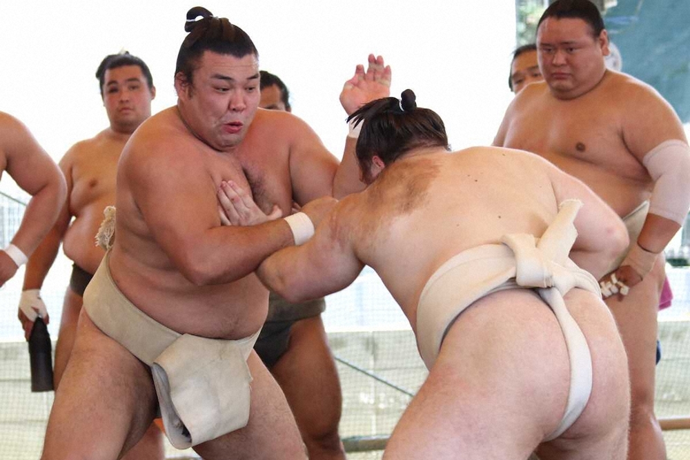 Oonosato w formie, Wakatakakage odpoczywa, Kirishima i Kotozakura trenują intensywnie