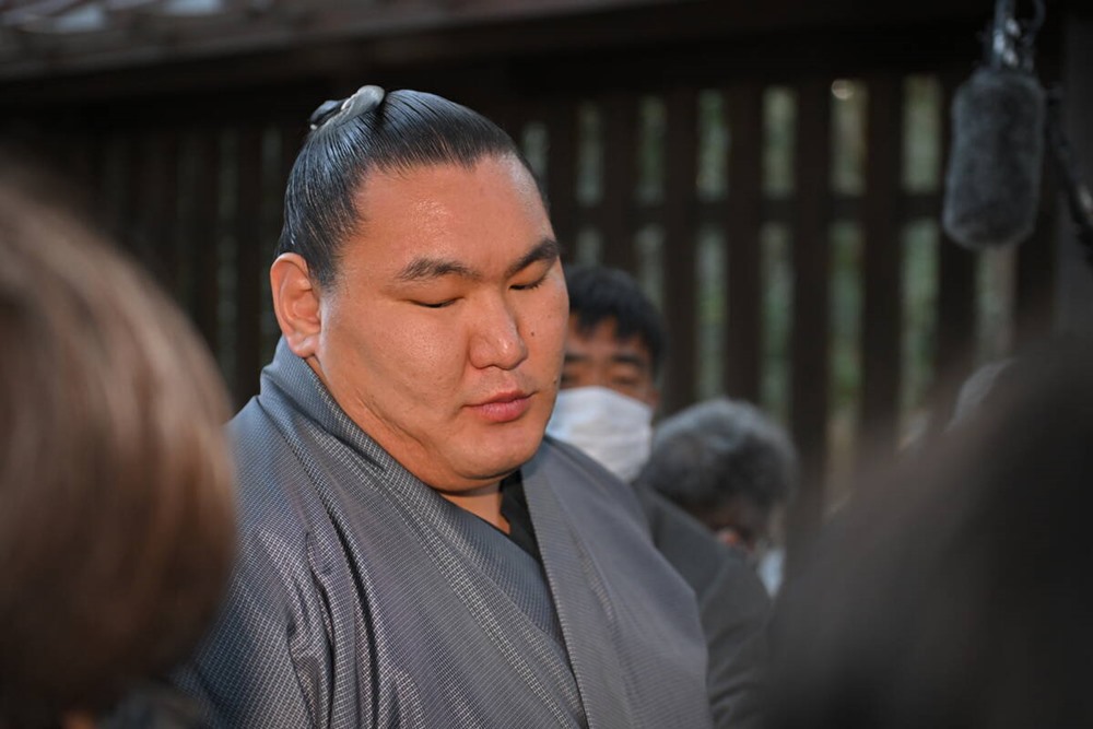 Yokozuna Hōshōryū opuścił poranny trening.
